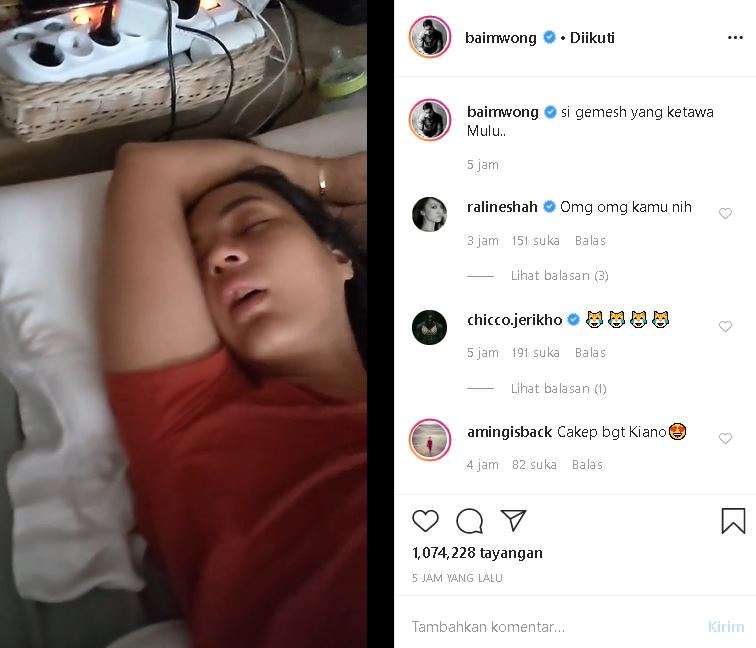 unggahan baim wong