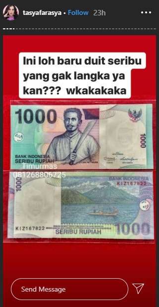 uang seribu