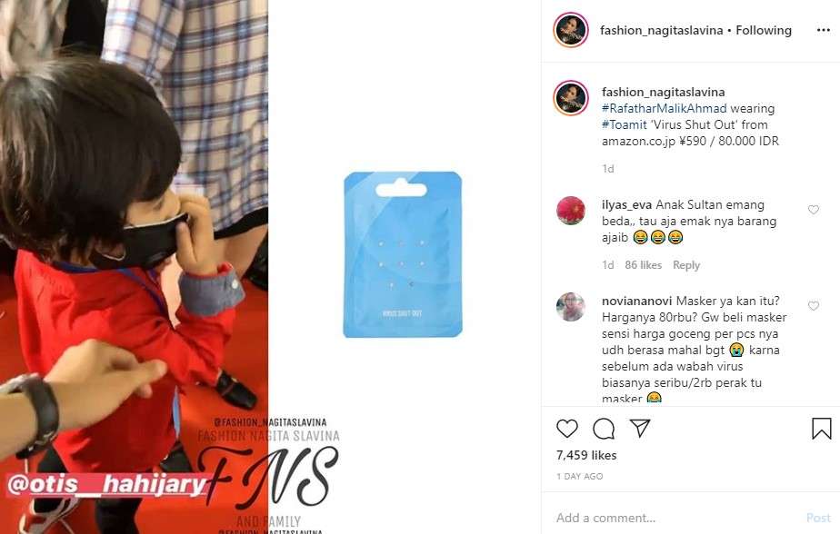 masker rafathar malik Ahmad