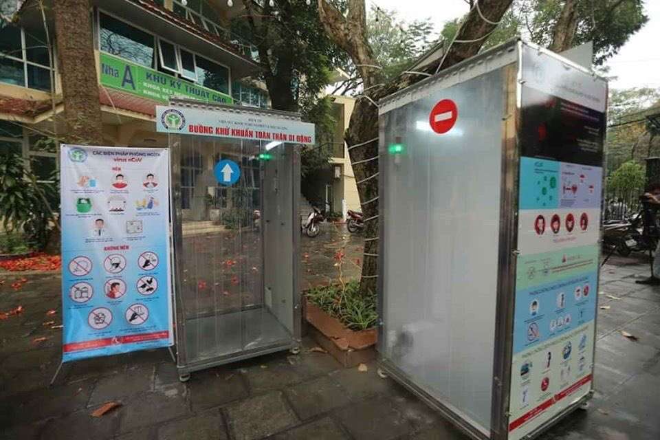 Ruang disinfektan vienam