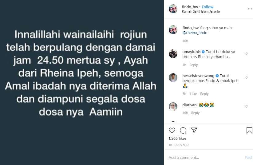 unggahan rheina ipeh