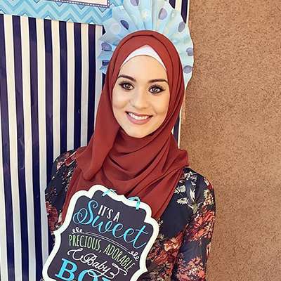 Hijab wajah oval