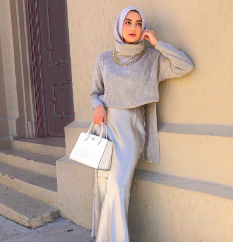 loose hijab wrap
