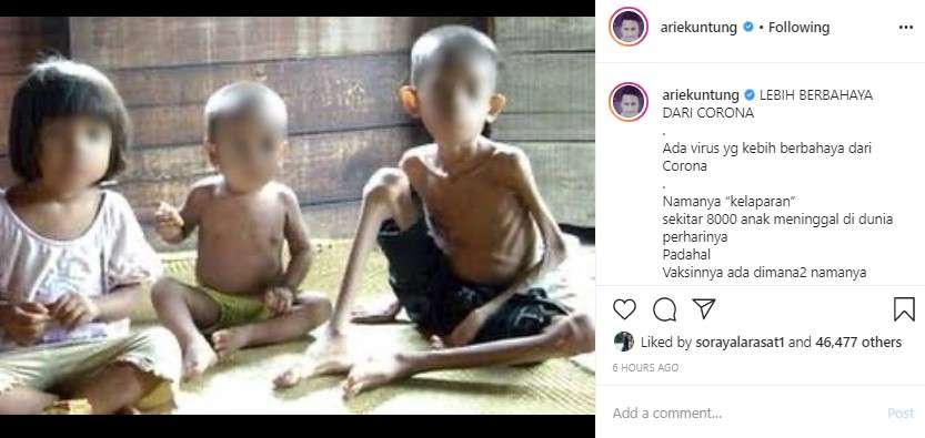 unggahan arie untung