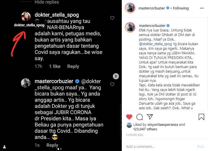postingan deddy corbuzier
