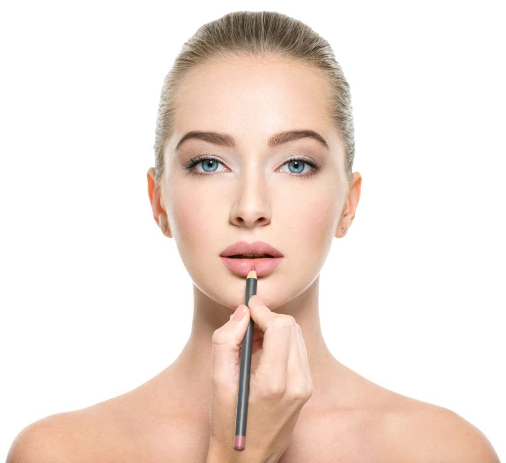 ilustrasi lip liner
