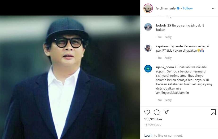 Rusli Rangga Somantri alias Kang Uci meninggal dunia