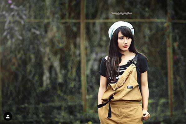 Sarah Sheilka kerap jadi model.