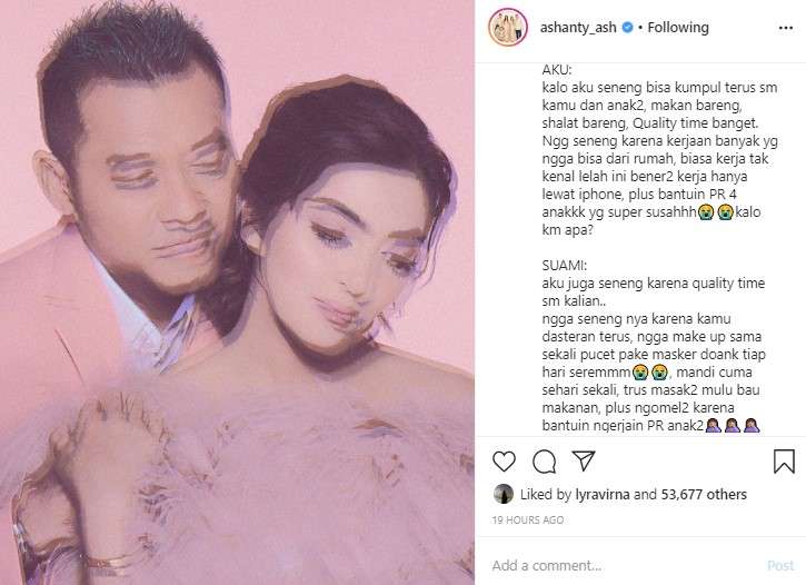 Ashanty dan Anang Hermansyah