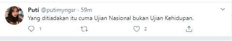 UNBK Ditiadakan