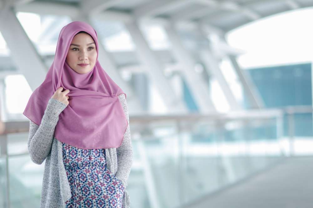 Ilustrasi hijaber