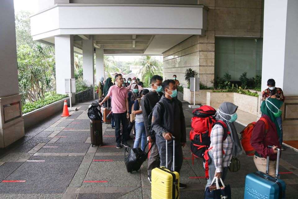 Tim medis menginap di hotel milik pemprov DKI Jakarta