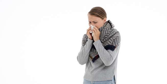 Ilustrasi gejala flu biasa mirip dengan virus corona Ilustrasi gejala flu biasa mirip dengan virus corona
