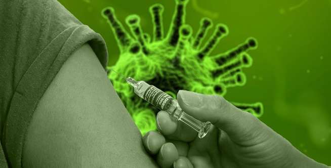 Ilustrasi penyebaran virus Ilustrasi penyebaran virus