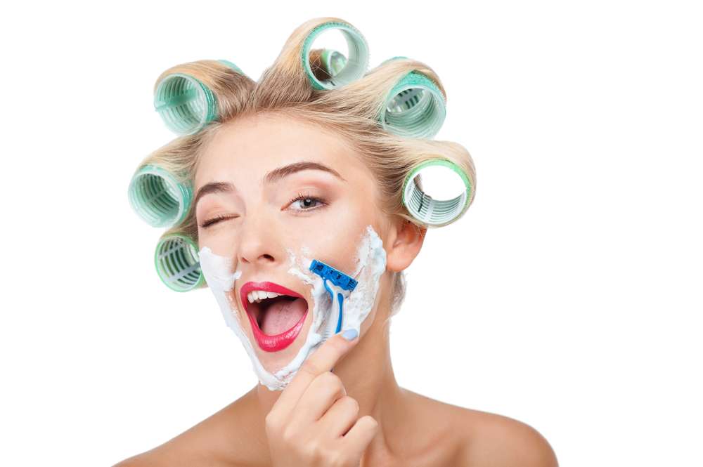 ilustrasi waxing wajah