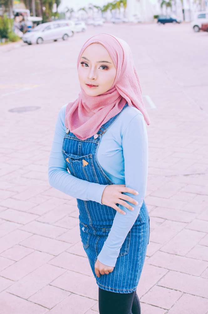 ilustrasi hijaber