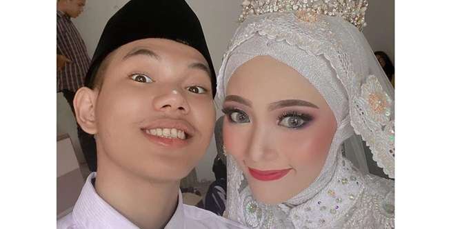 Ilustrasi pernikahan Tegar Septian