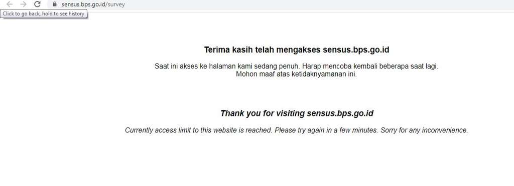 Laman tak bisa diakses.