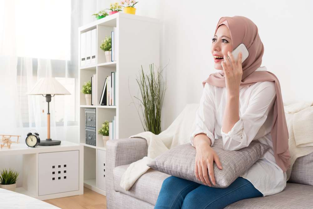 Ilustrasi hijaber