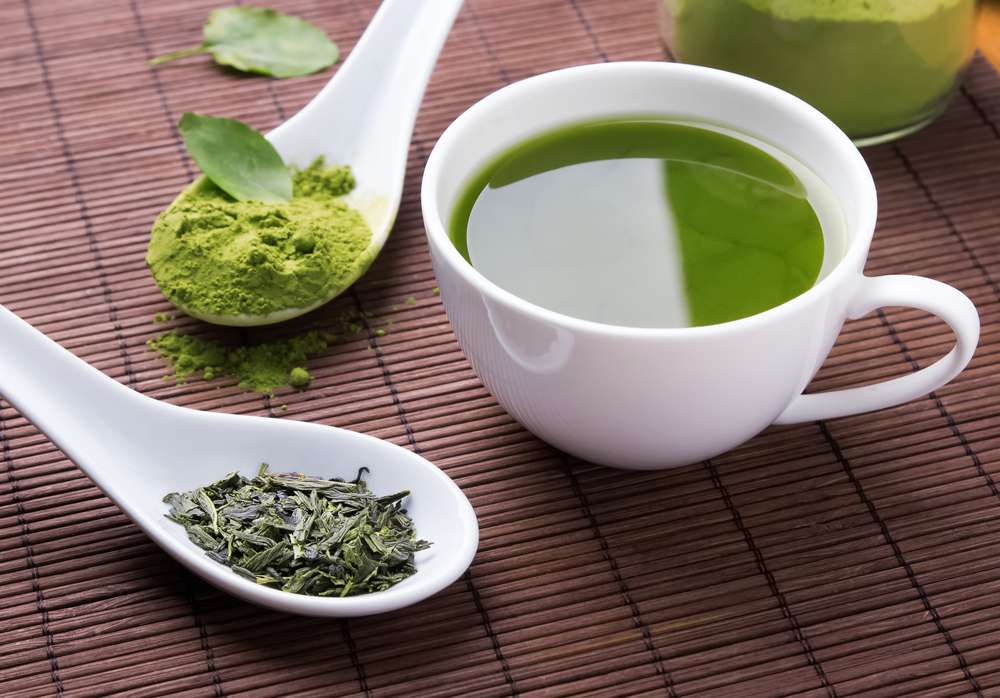 Ilustrasi green tea