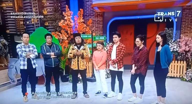Azis Gagap pamit