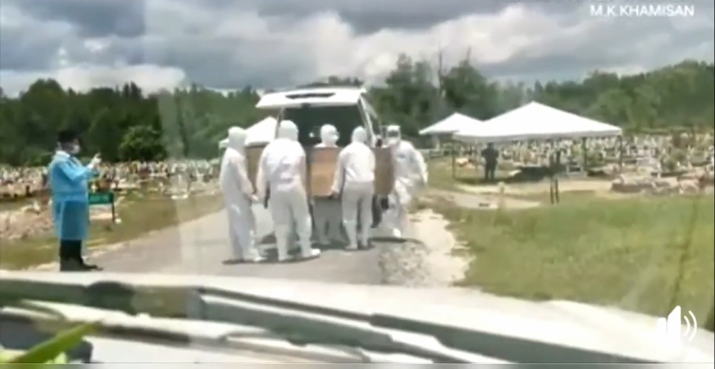 proses penguburan jenazah suspect corona