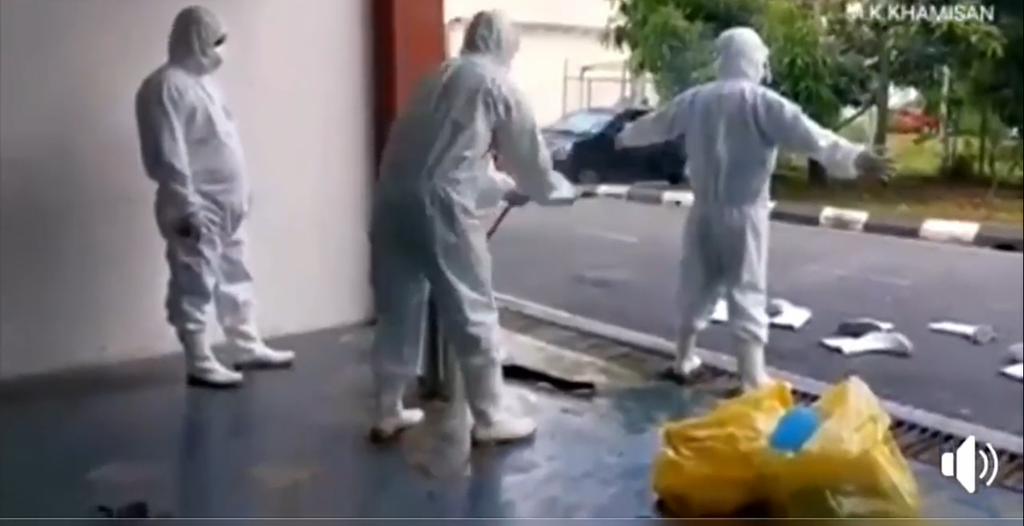 decon petugas jenazah
