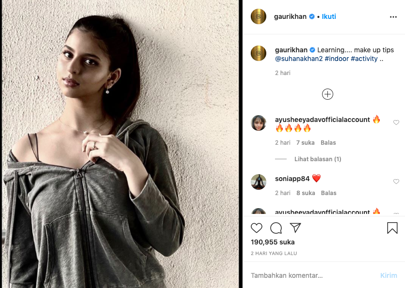 Gauri dan Suhana Khan