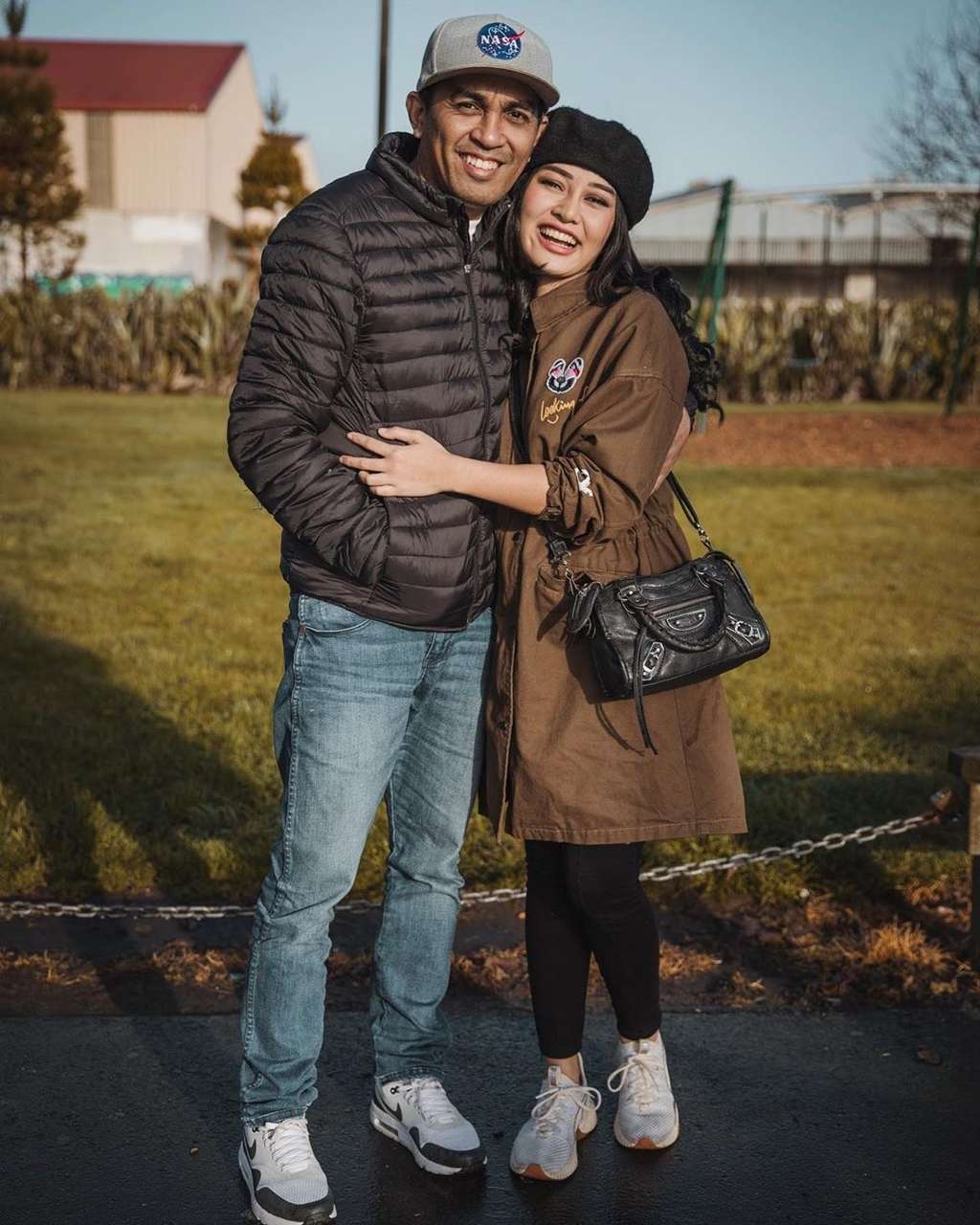 Glenn Fredly dan Istri