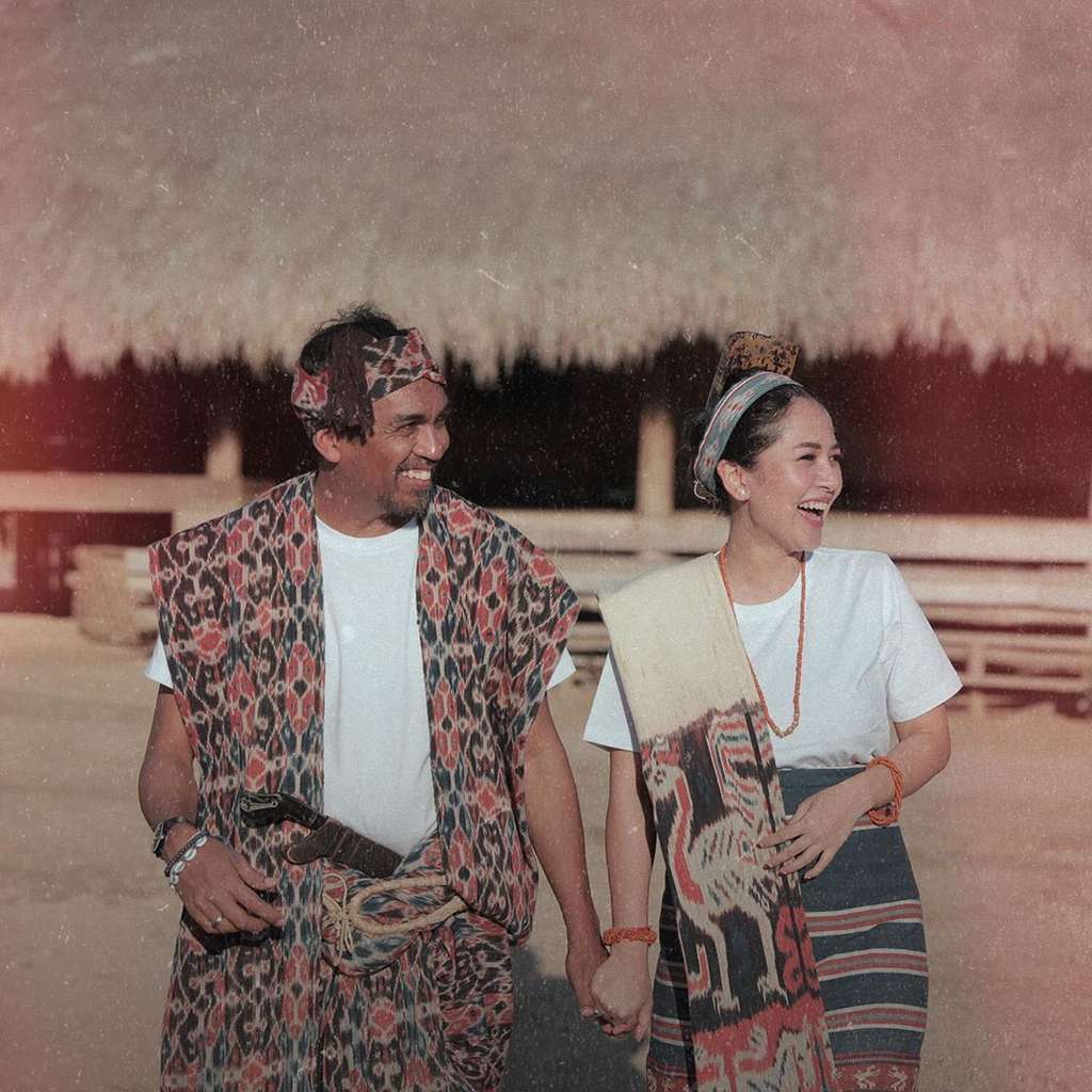 Glenn Fredly dan Istri