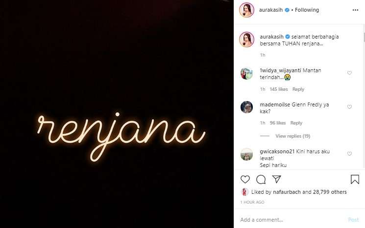 unggahan aura kasih