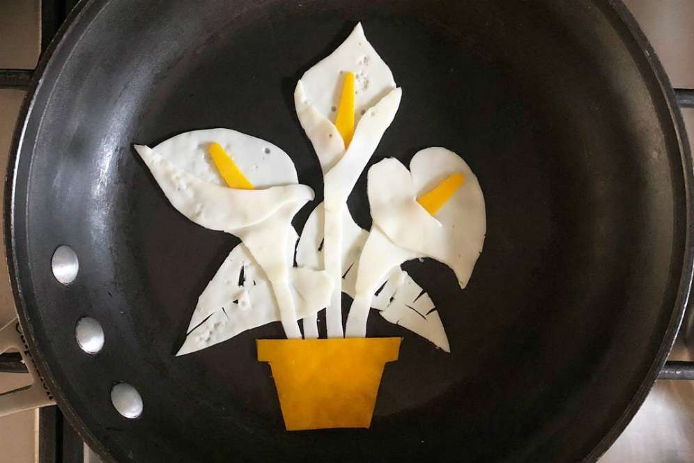 Telur bunga