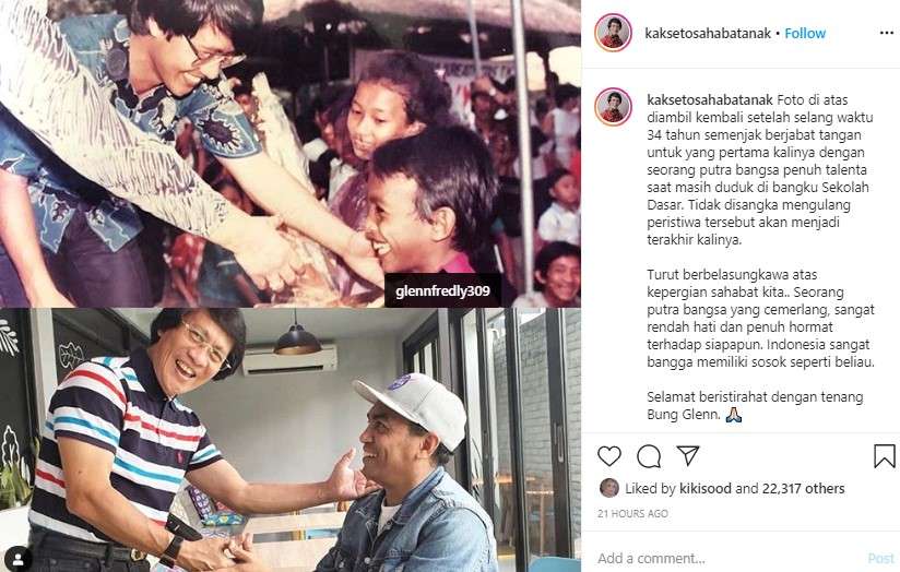 kak seto dan glenn fredly