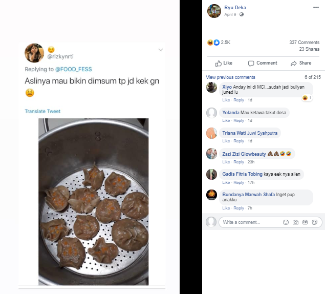 makanan gagal makanan gagal