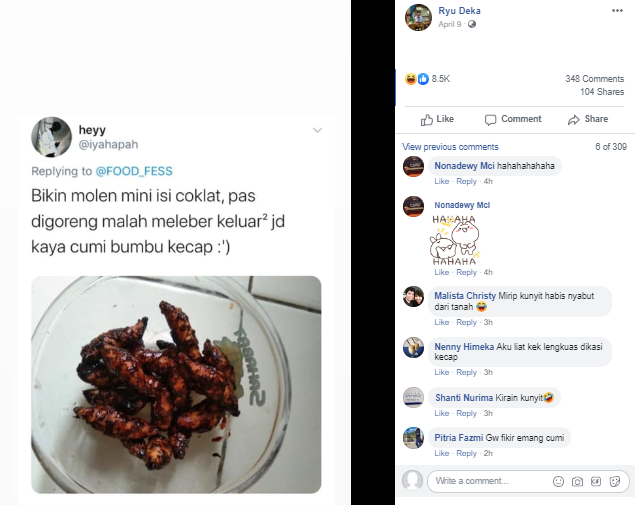 makanan gagal makanan gagal