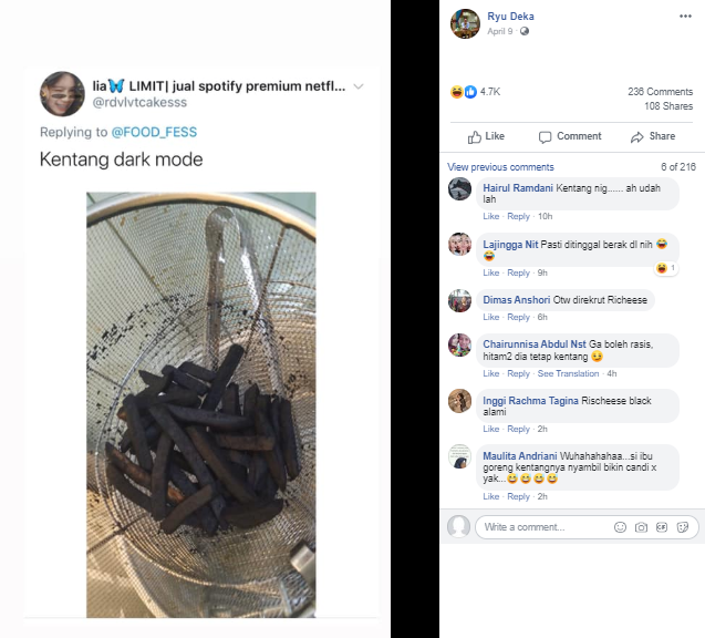 makanan gagal makanan gagal
