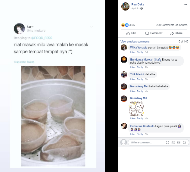 makanan gagal makanan gagal