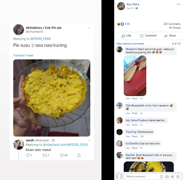 makanan gagal makanan gagal