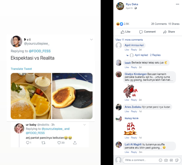 makanan gagal makanan gagal