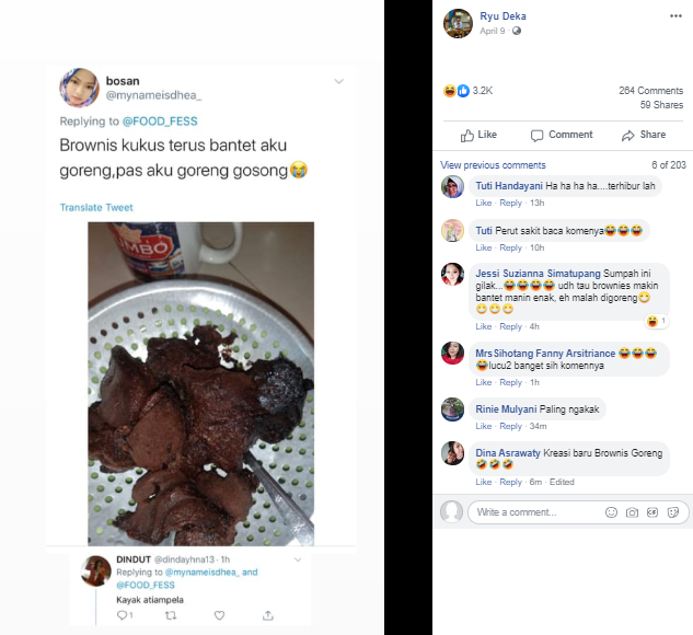 makanan gagal makanan gagal