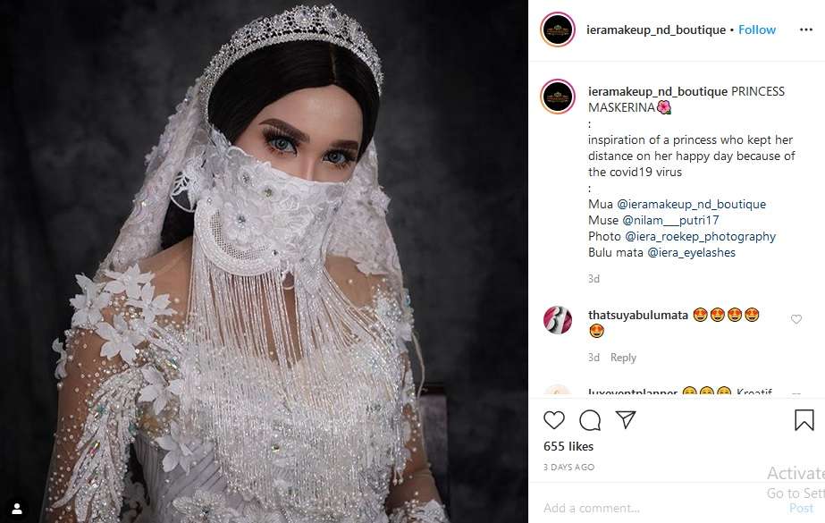Masker Pengantin