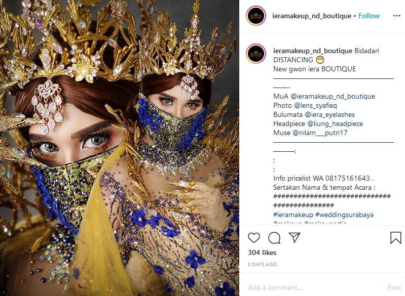Masker Pengantin