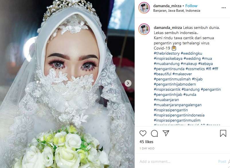 Masker Pengantin