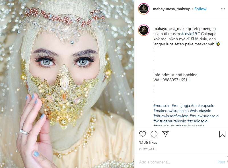 Masker Pengantin