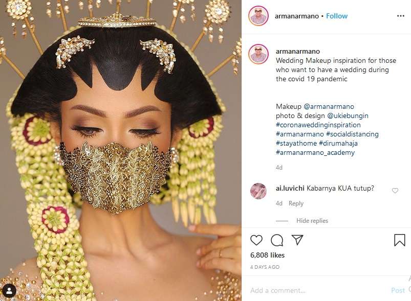 Masker Pengantin
