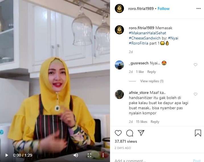 kegiatan Roro Fitria