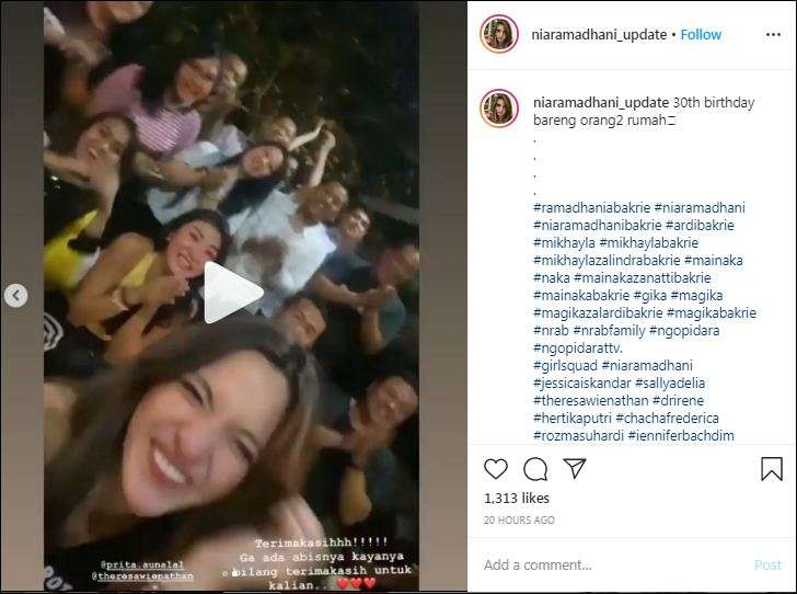 Nia Ramadhani by Instagram