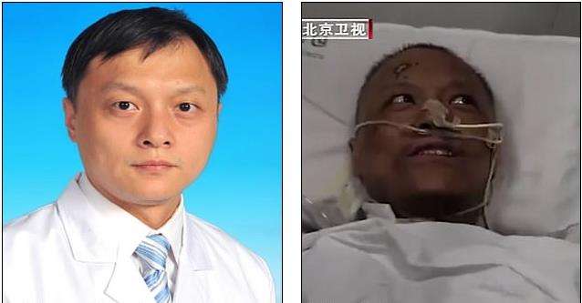 Kondisi dokter Yi Fan kulitnya menghitam.