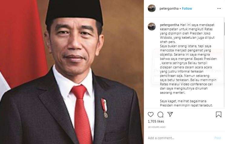 Unggahan Peter F. Gontha Unggahan Peter F. Gontha