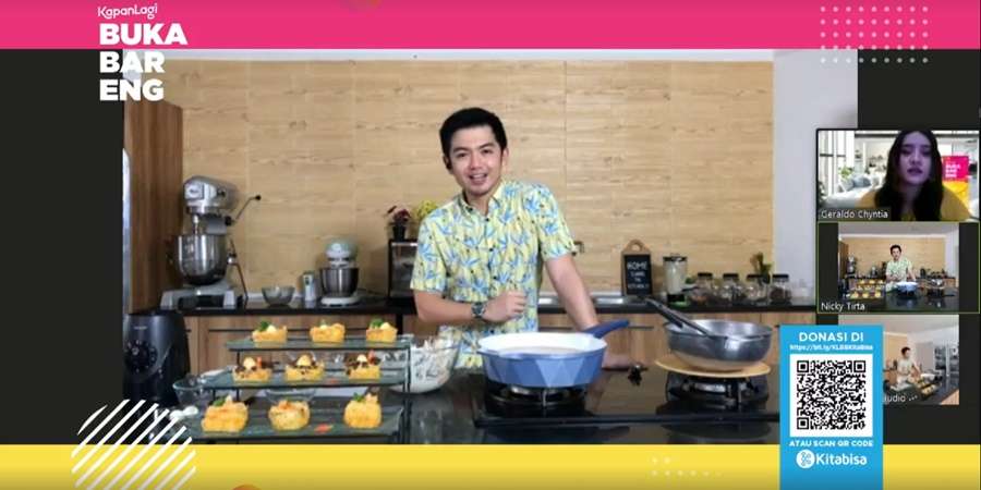 Nicky Tirta Kapanlagi Buka Bareng